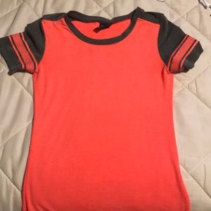 Adorable coral women’s tee